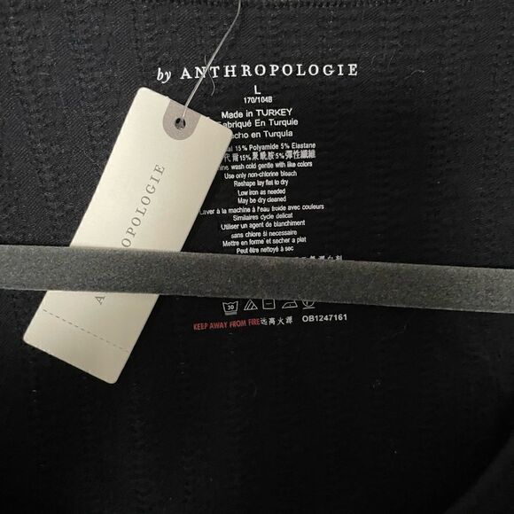 Anthropologie scoop neck stretch top  - Picture 2 of 3